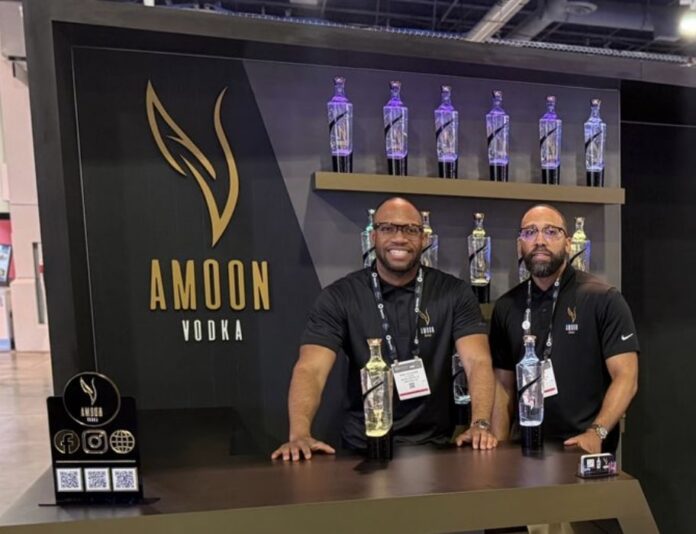smart vodka bottle from Amoon Vodka built for modern cocktail culture